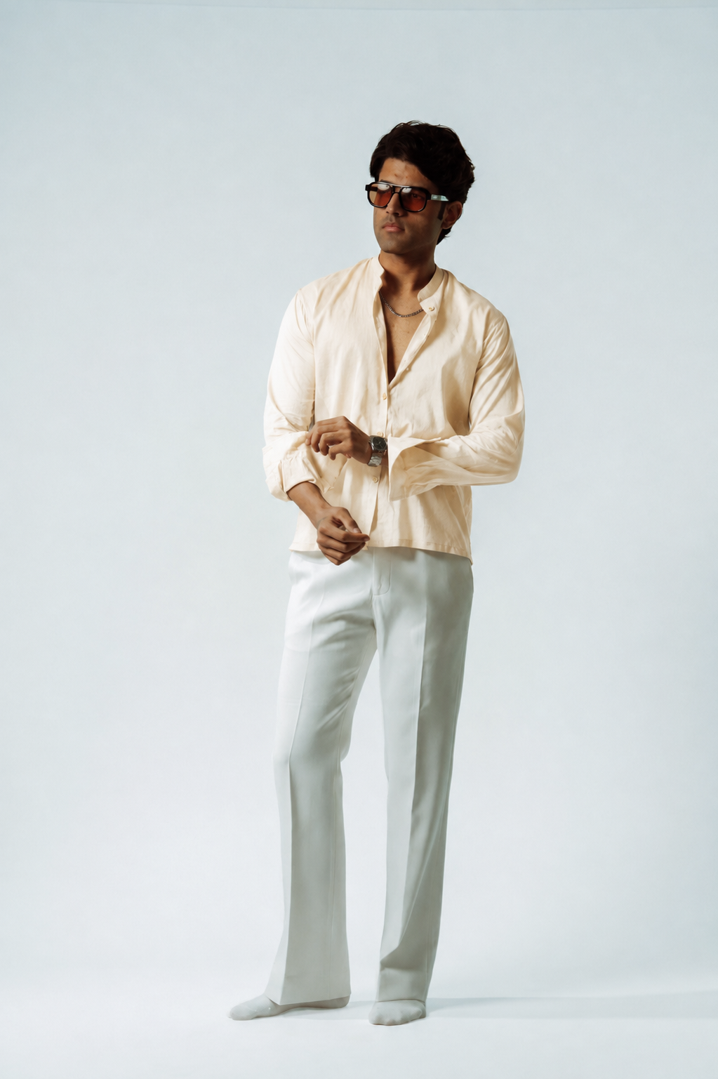 Auburn Boxy Fit Men's Mul Shirt