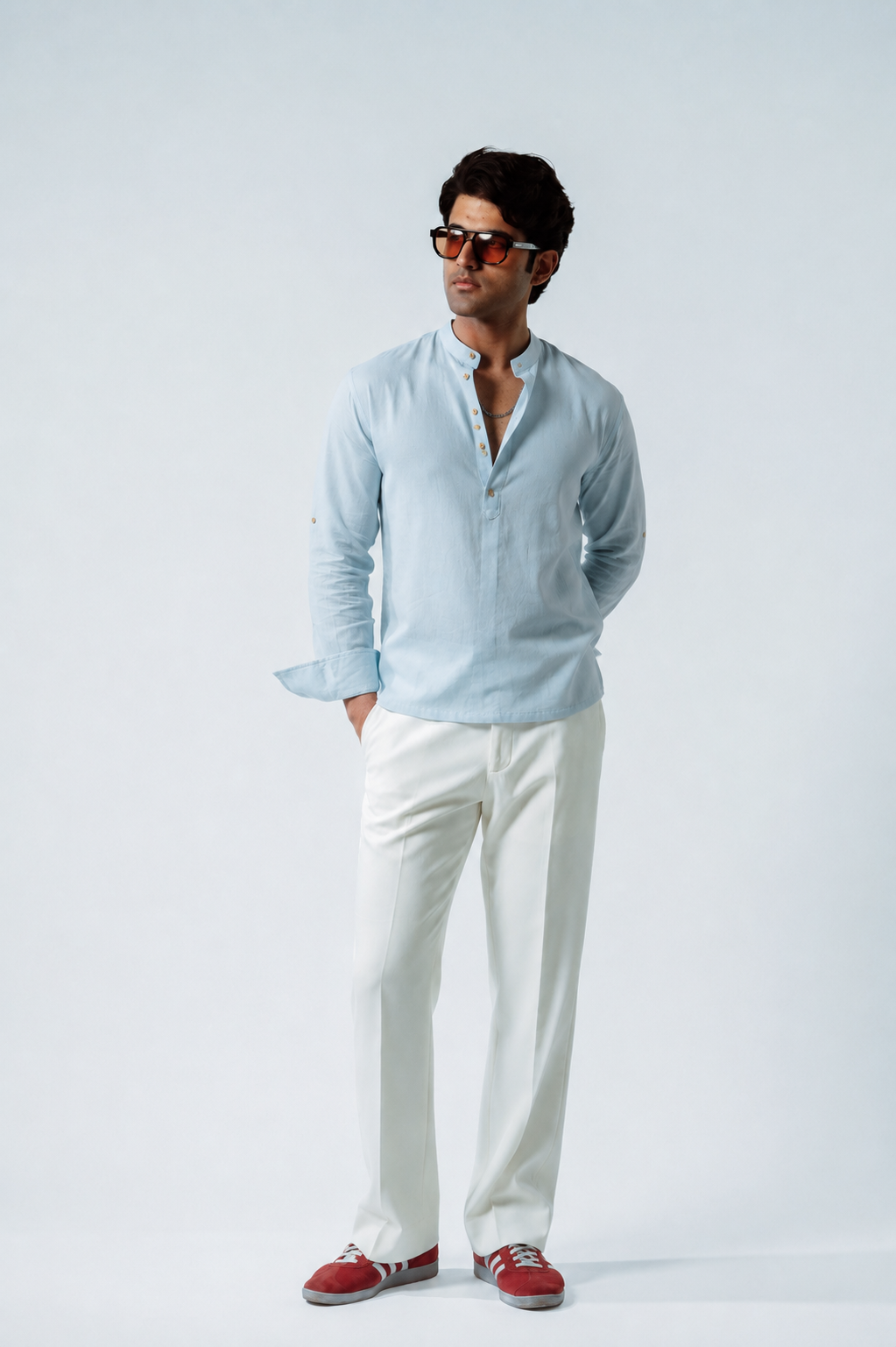 Auburn Boxy Fit Men's Mul Shirt