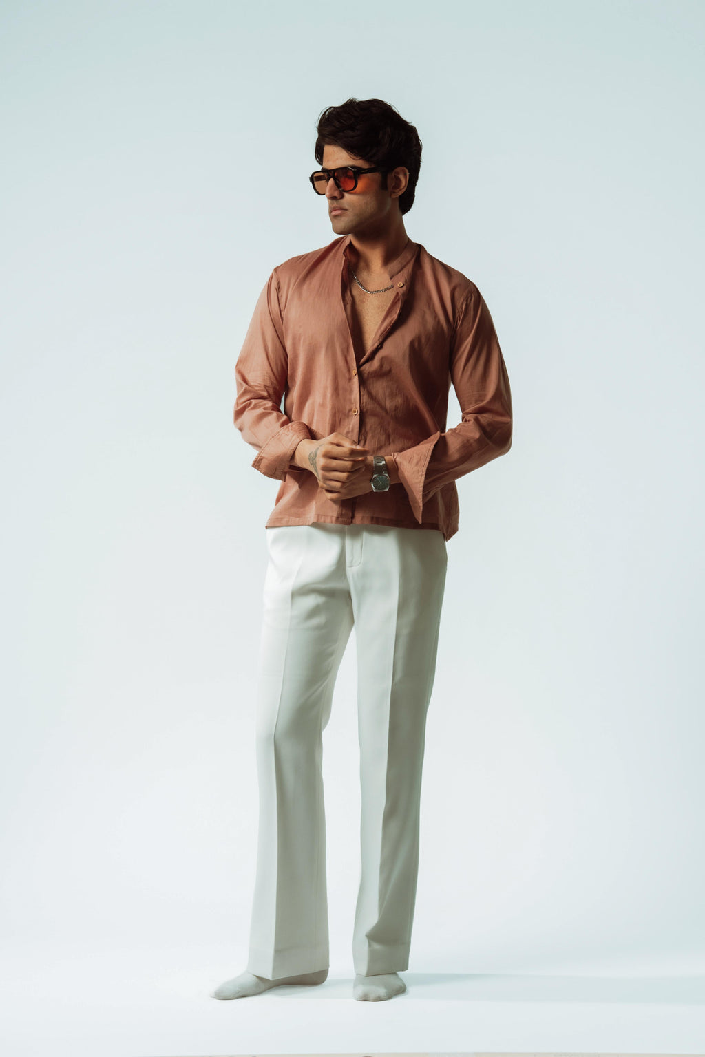 Auburn Boxy Fit Men's Mul Shirt