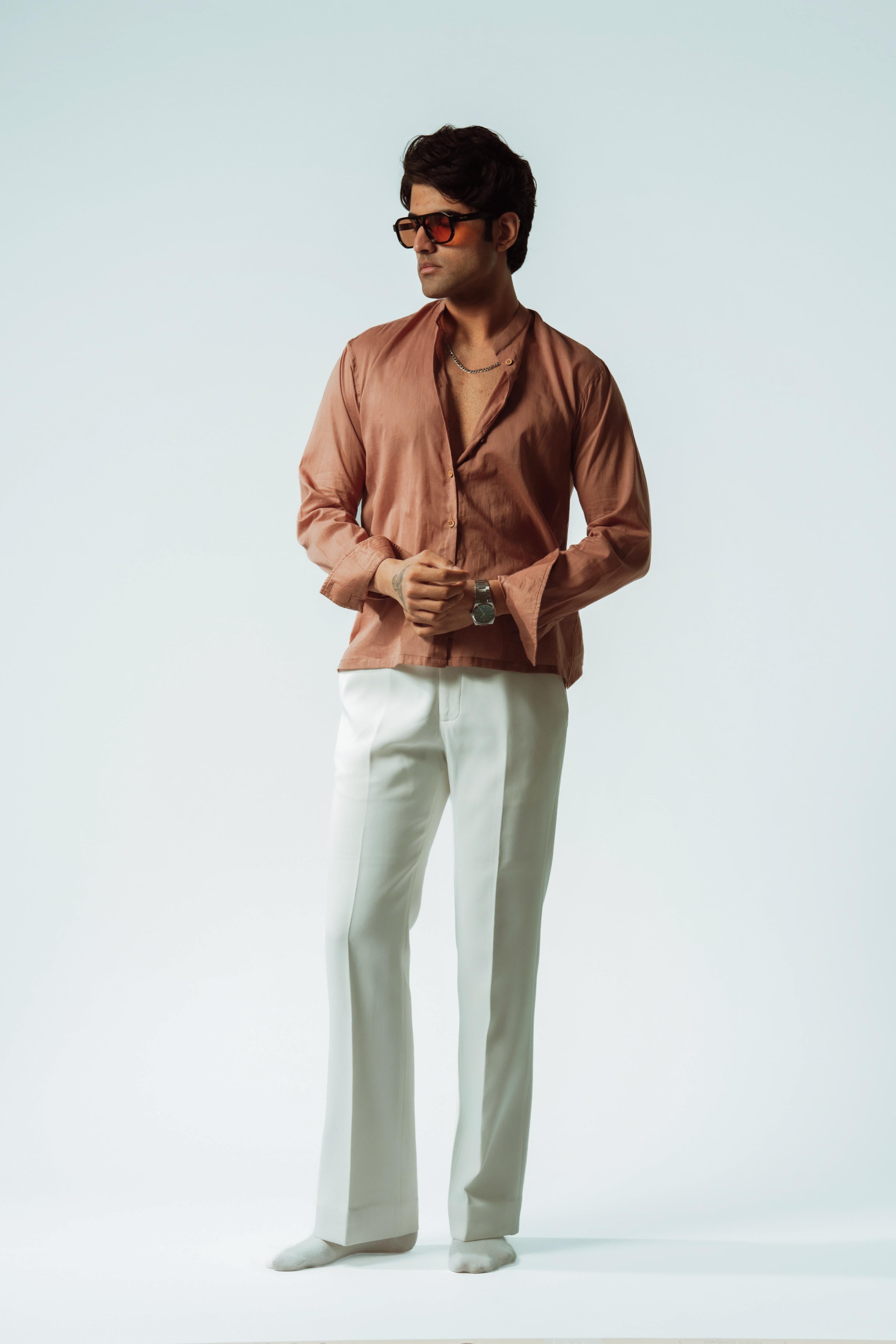 Auburn Boxy Fit Men's Mul Shirt