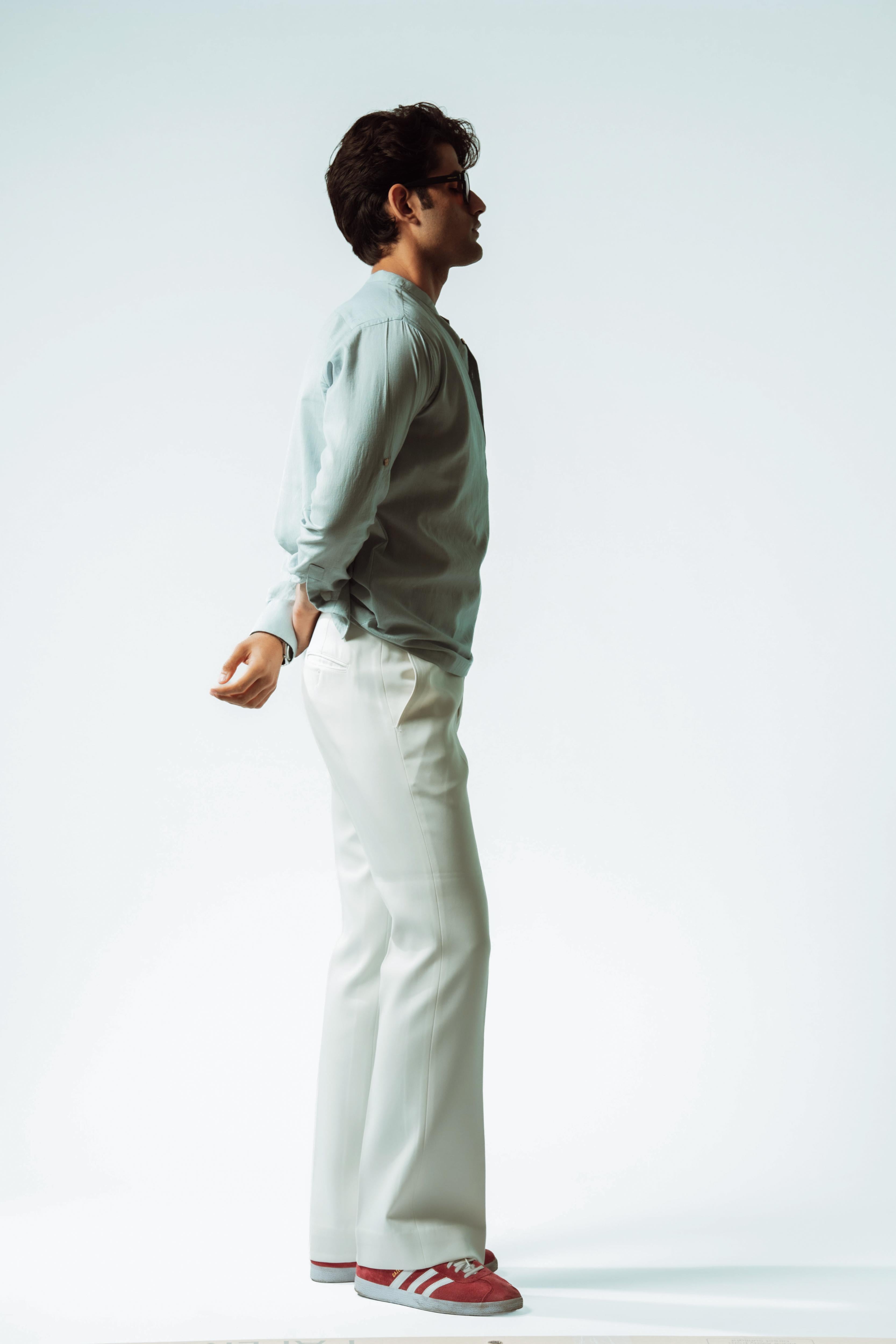 Grove Linen Boxy Fit Popover Shirt
