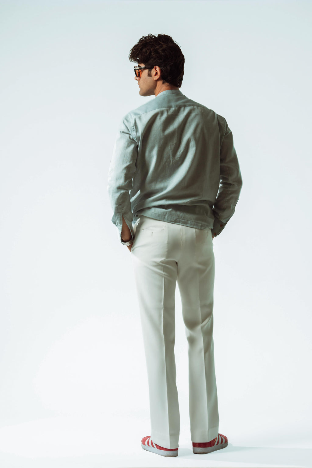 Grove Linen Boxy Fit Popover Shirt
