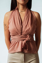 Rose Multi Wrap Top
