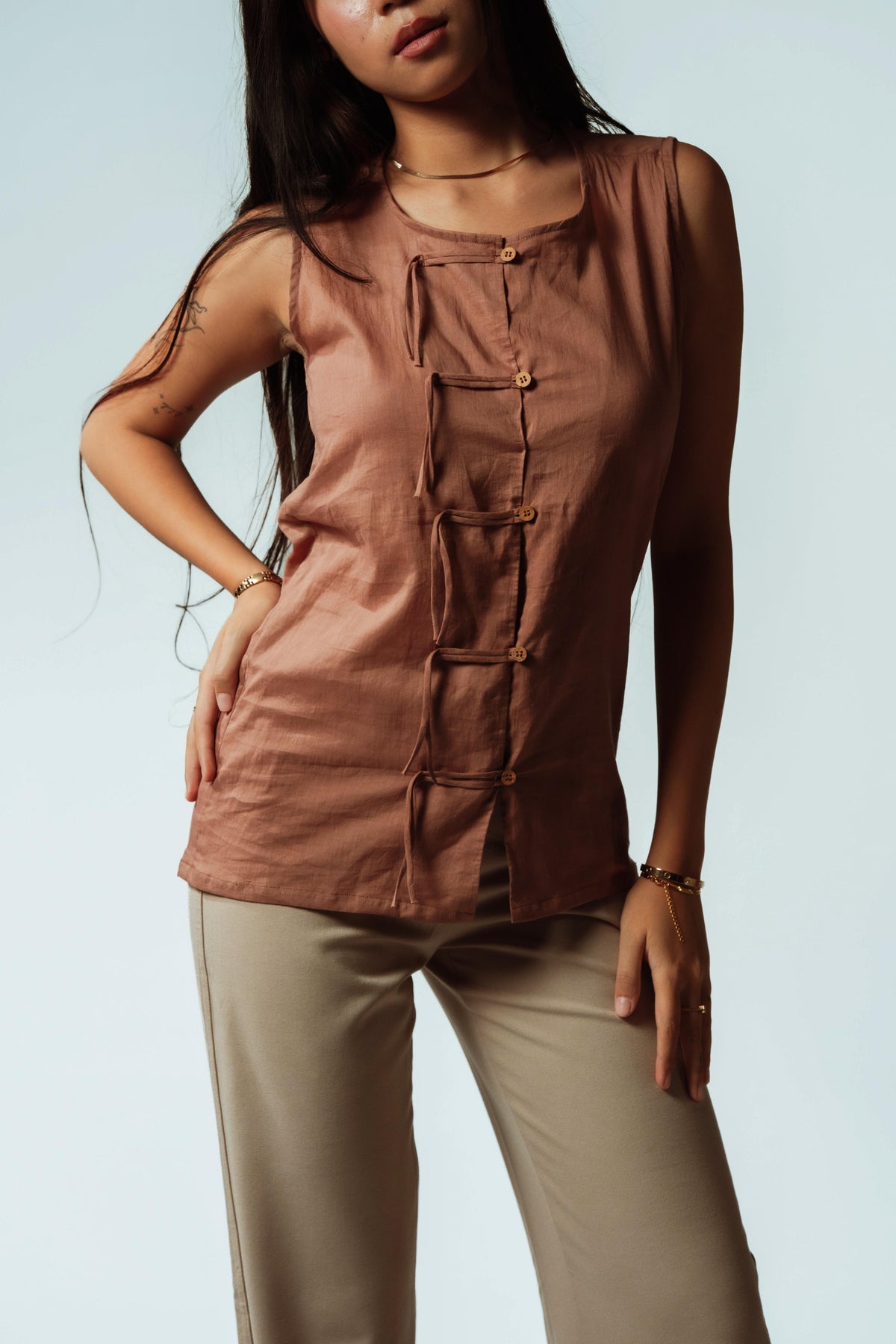 Stonewood Knot Button Shirt