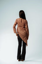 Earthen Bloom Asymmetrical Top