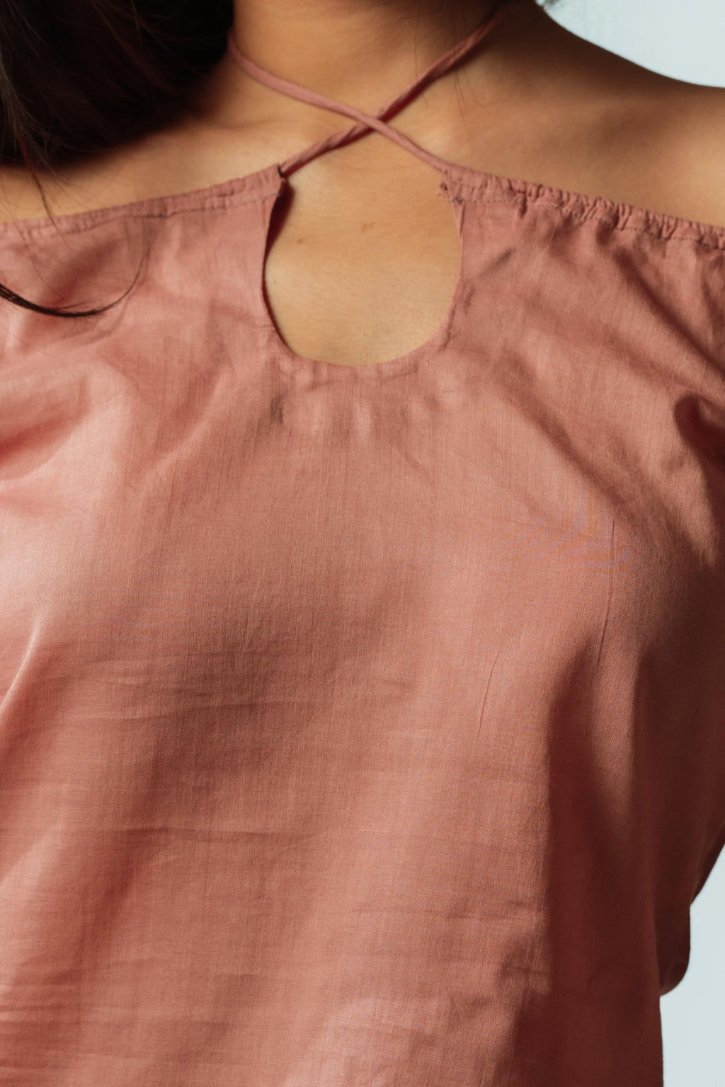 Dune Bloom Knot Top