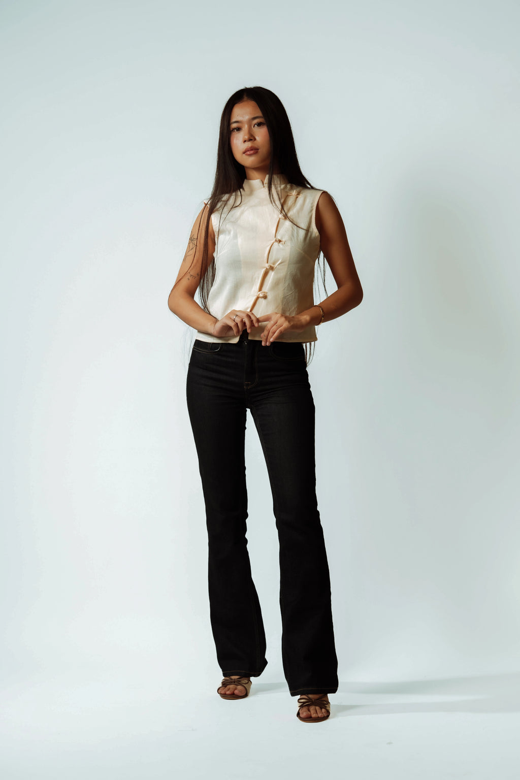 Moon Clay Mandarin Top