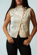 Moon Clay Mandarin Top