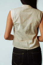Moon Clay Mandarin Top