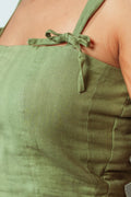Moss Bow Crop Top