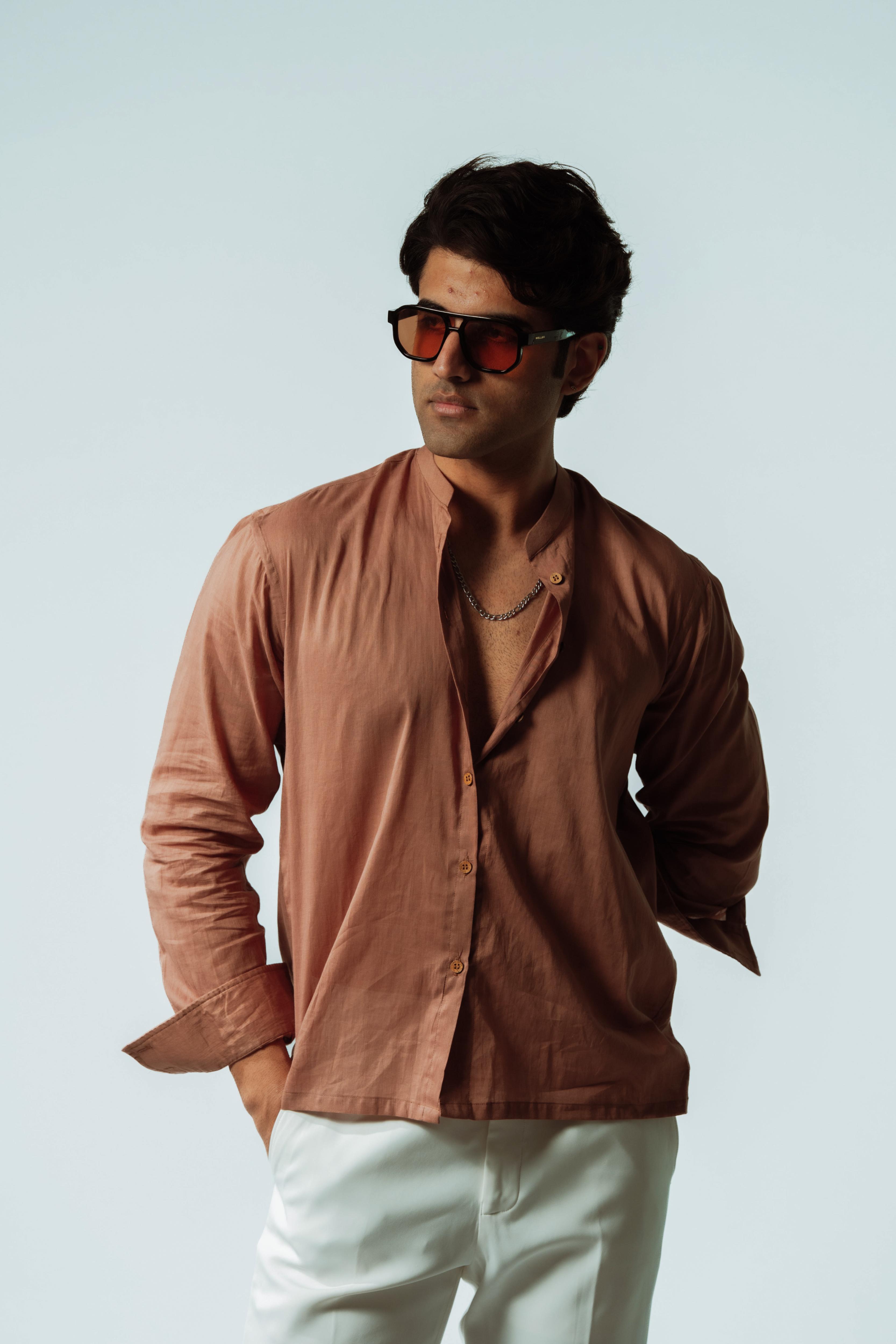 Auburn Boxy Fit Men's Mul Shirt
