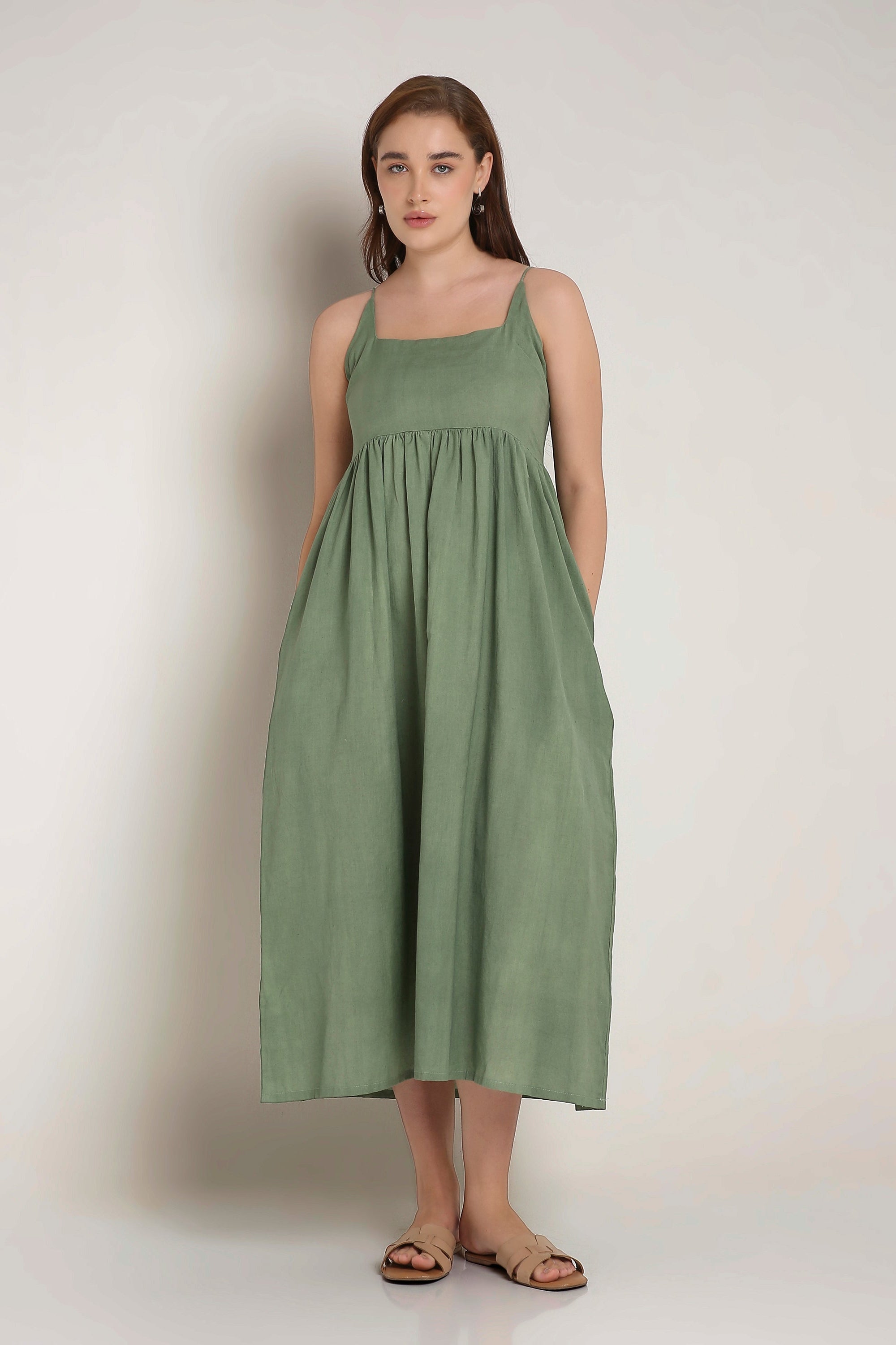 Forest Whisper Maxi Dress