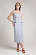 Morning Fog Midi Skirt
