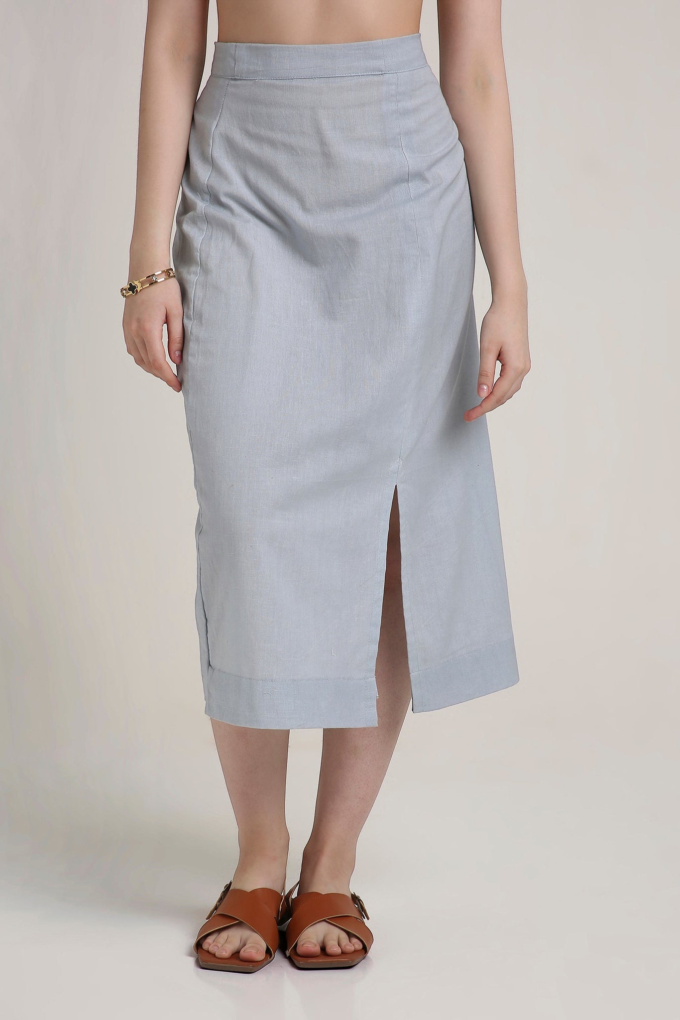 Morning Fog Midi Skirt