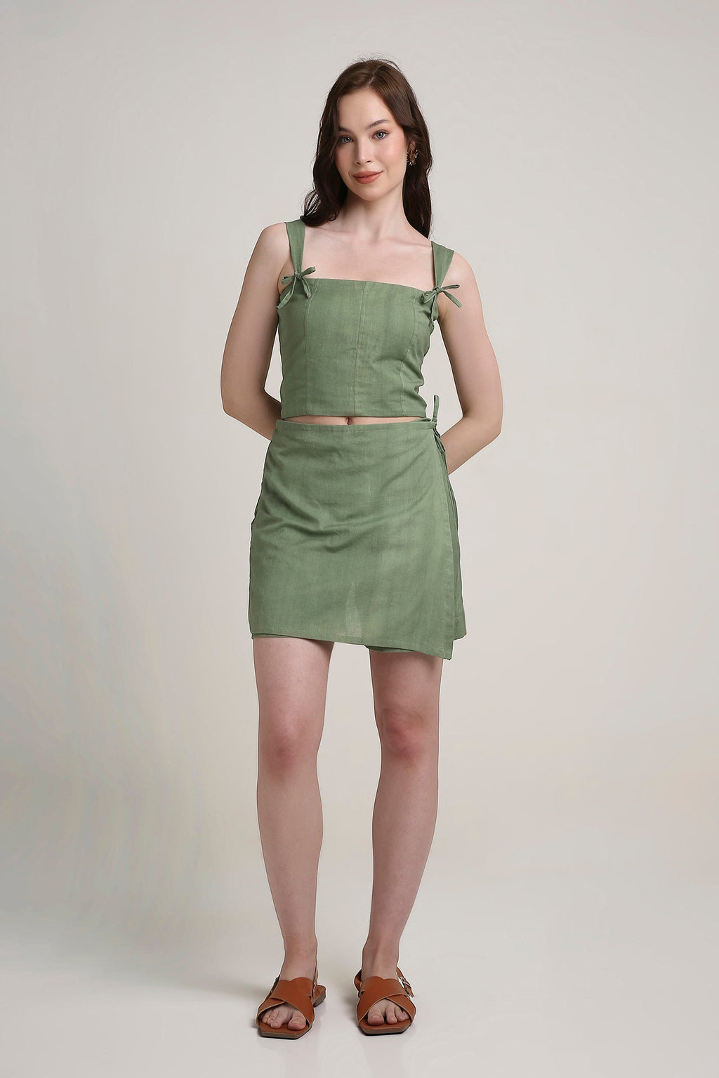 Wild Sage Wrap Skirt