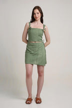 Wild Sage Wrap Skirt