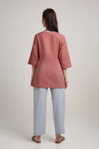 Canyon Rose Tunic Top