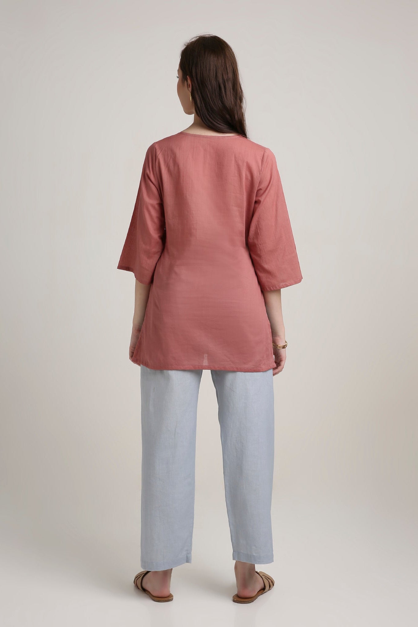 Canyon Rose Tunic Top