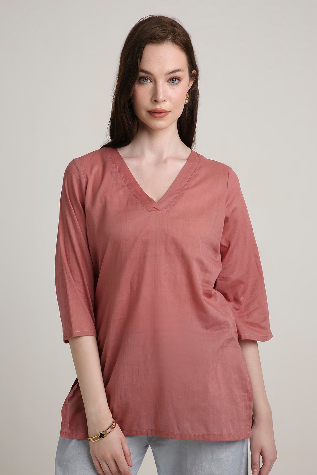 Canyon Rose Tunic Top