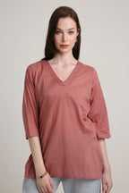 Canyon Rose Tunic Top
