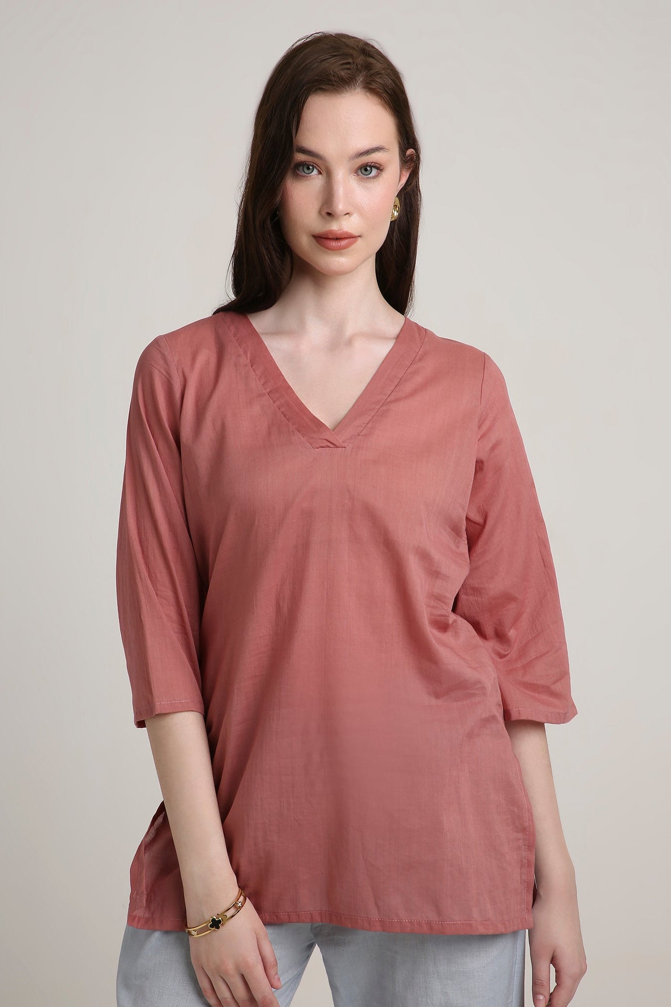 Canyon Rose Tunic Top