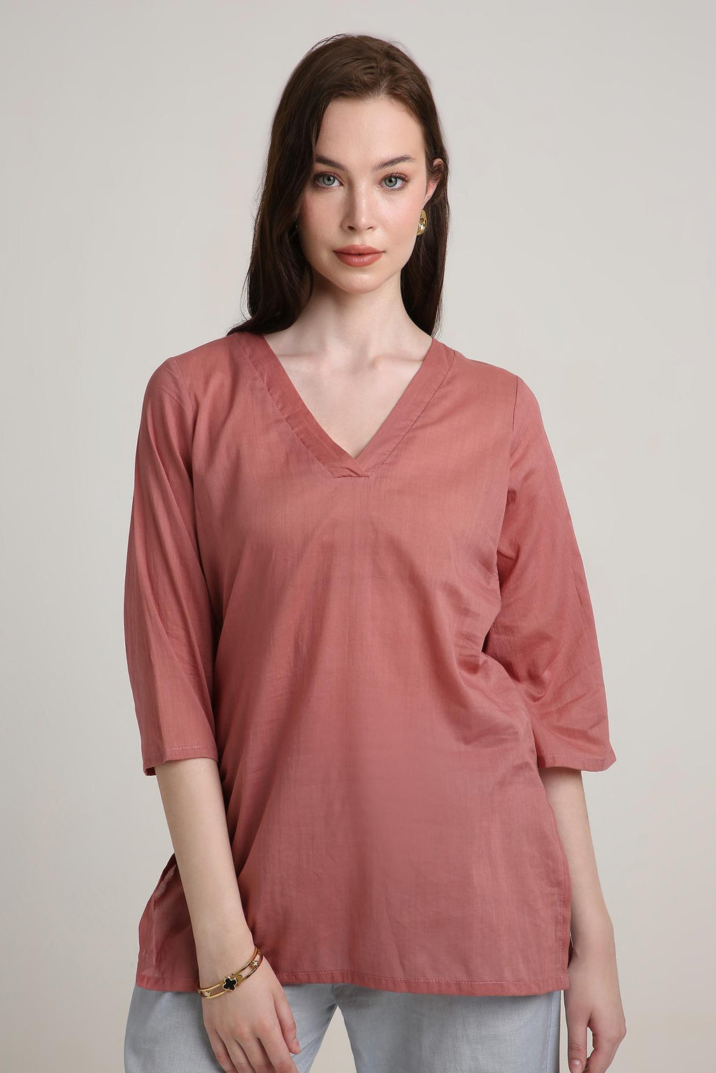 Canyon Rose Tunic Top