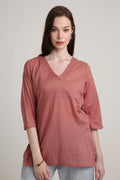 Canyon Rose Tunic Top