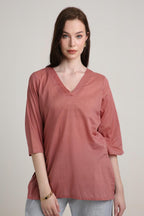 Canyon Rose Tunic Top