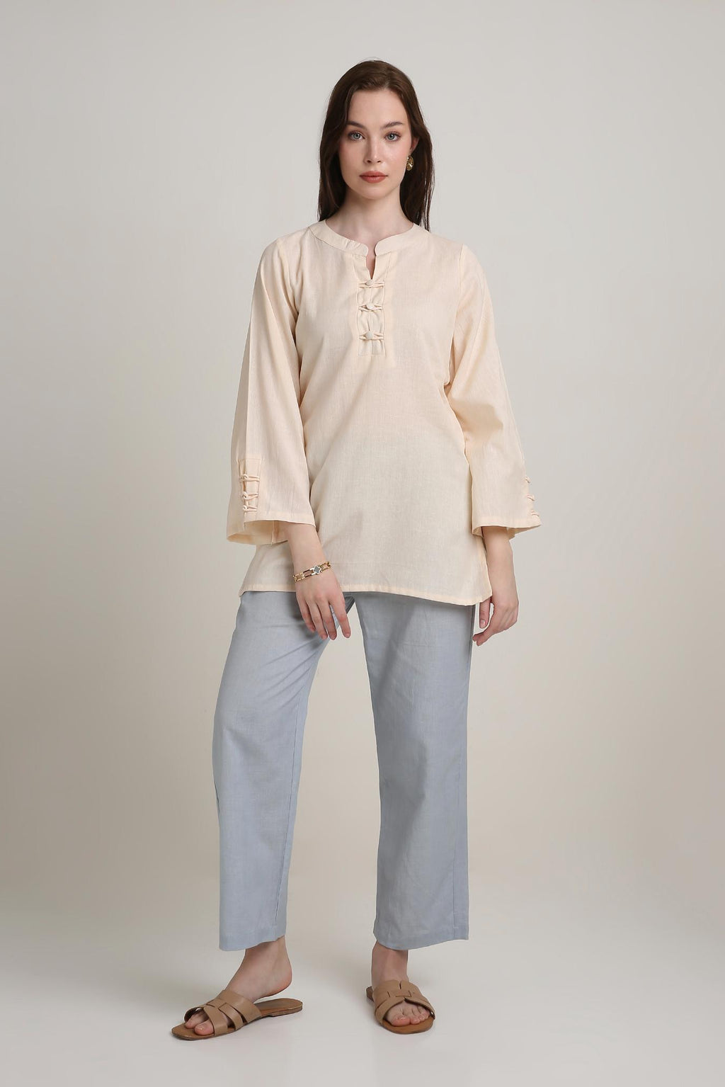 Clay Path Tunic Top