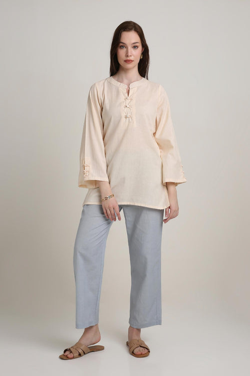 Clay Path Tunic Top