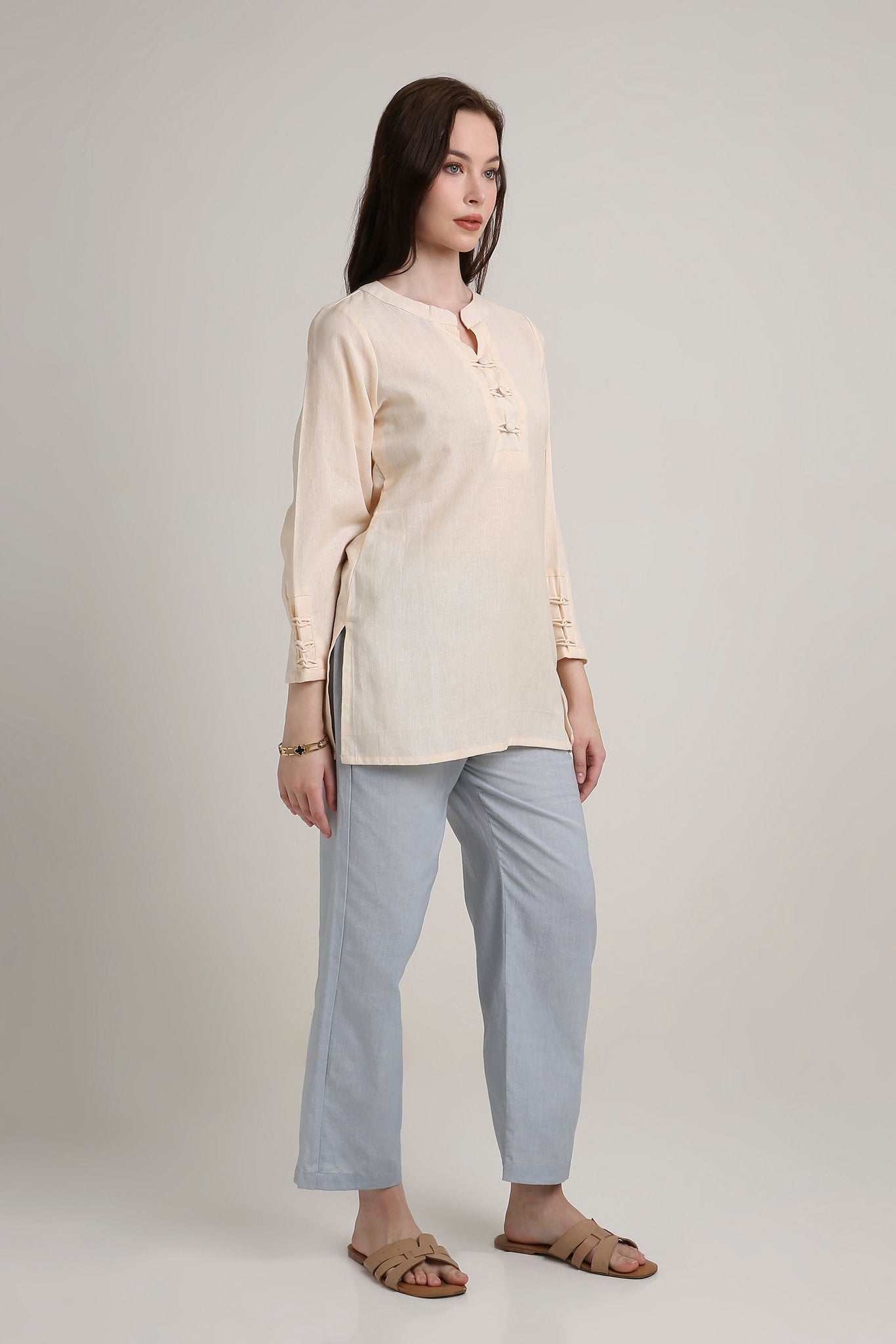Clay Path Tunic Top