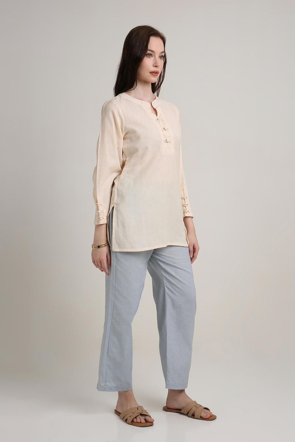 Clay Path Tunic Top