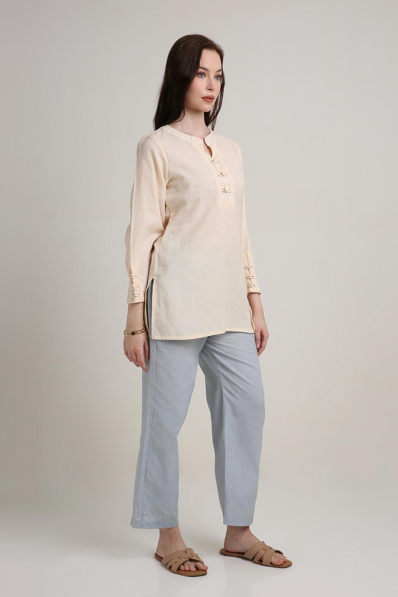 Clay Path Tunic Top