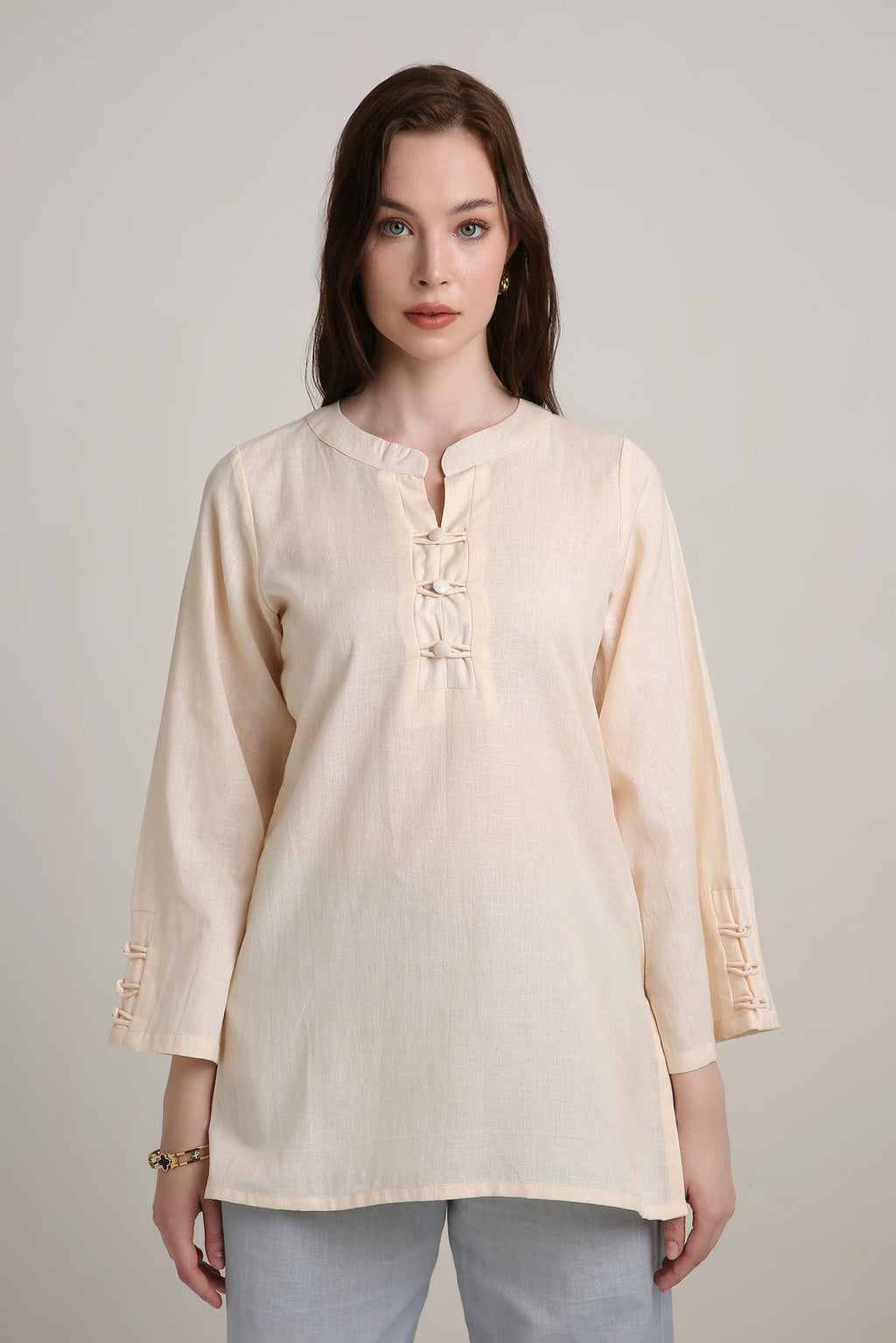 Clay Path Tunic Top