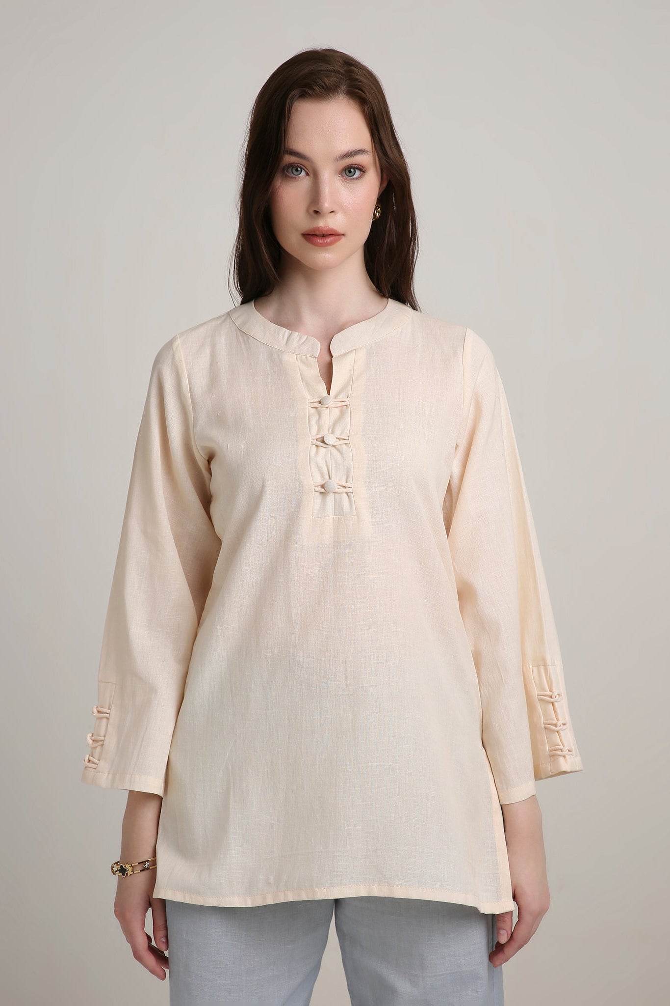 Clay Path Tunic Top