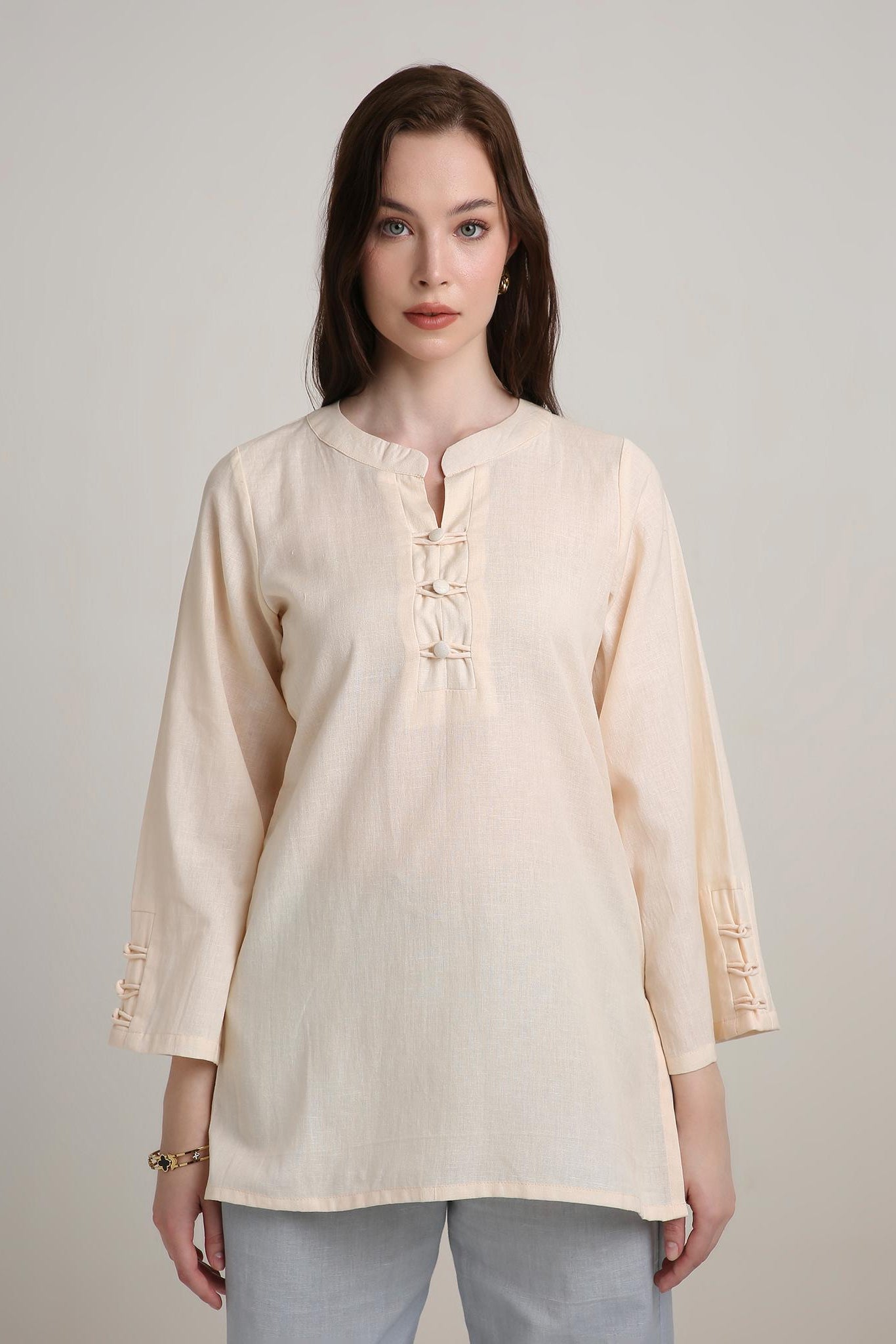 Clay Path Tunic Top