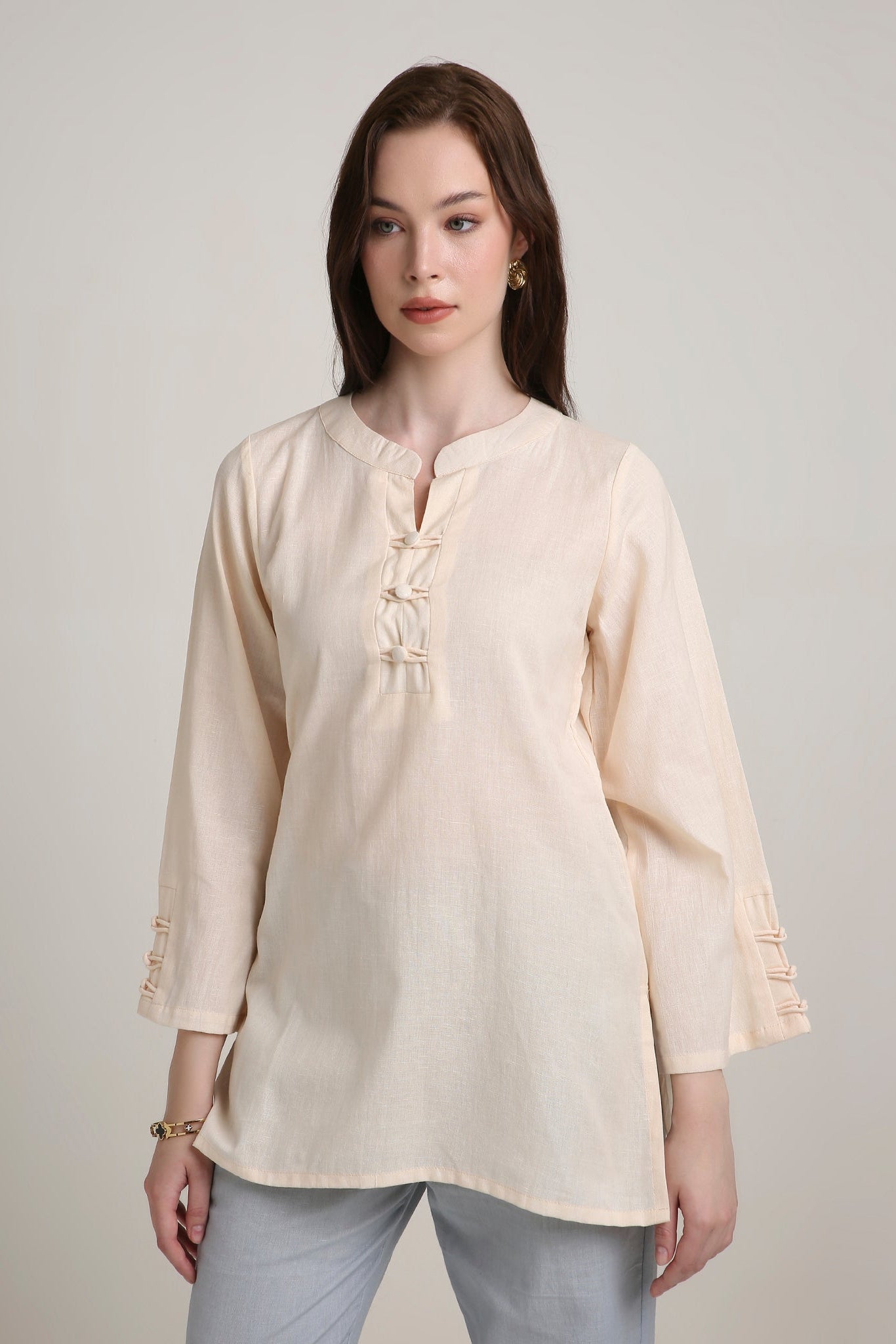 Clay Path Tunic Top