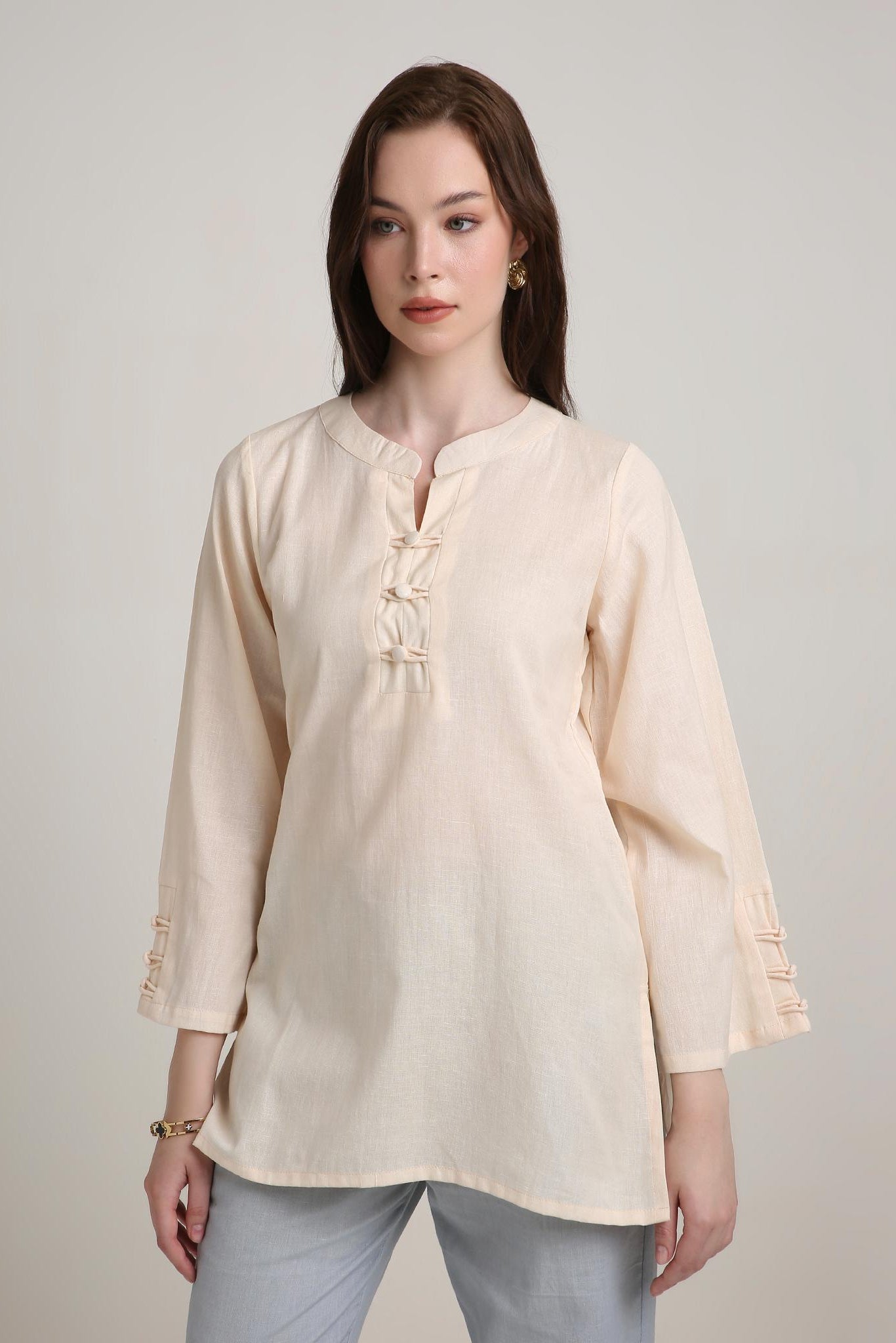 Clay Path Tunic Top