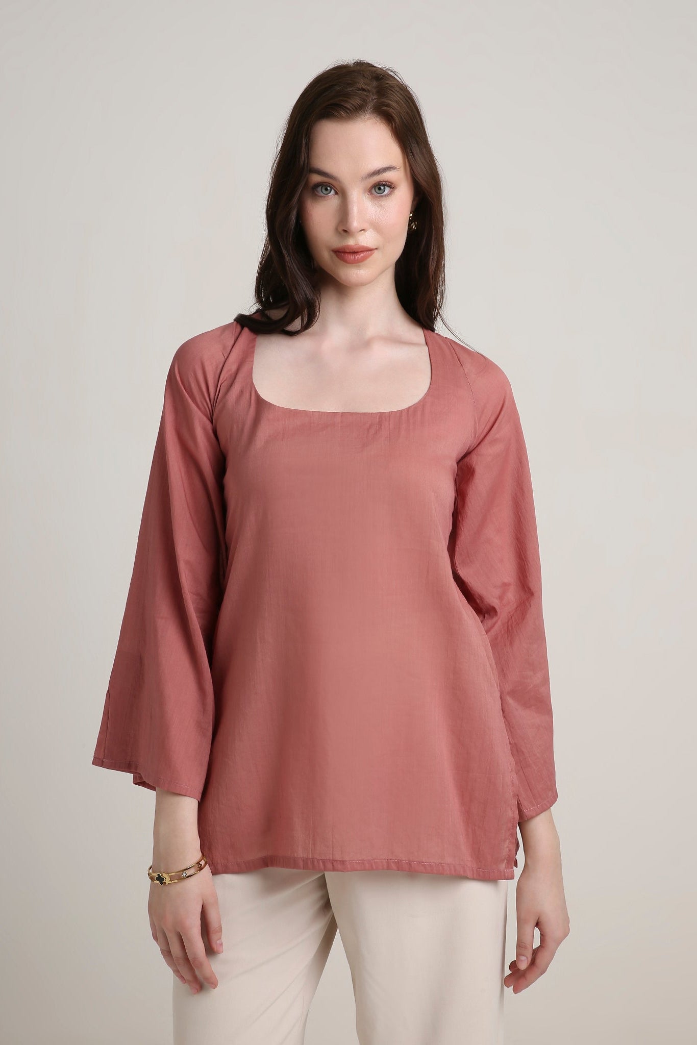 Primrose Bloom Knot Top