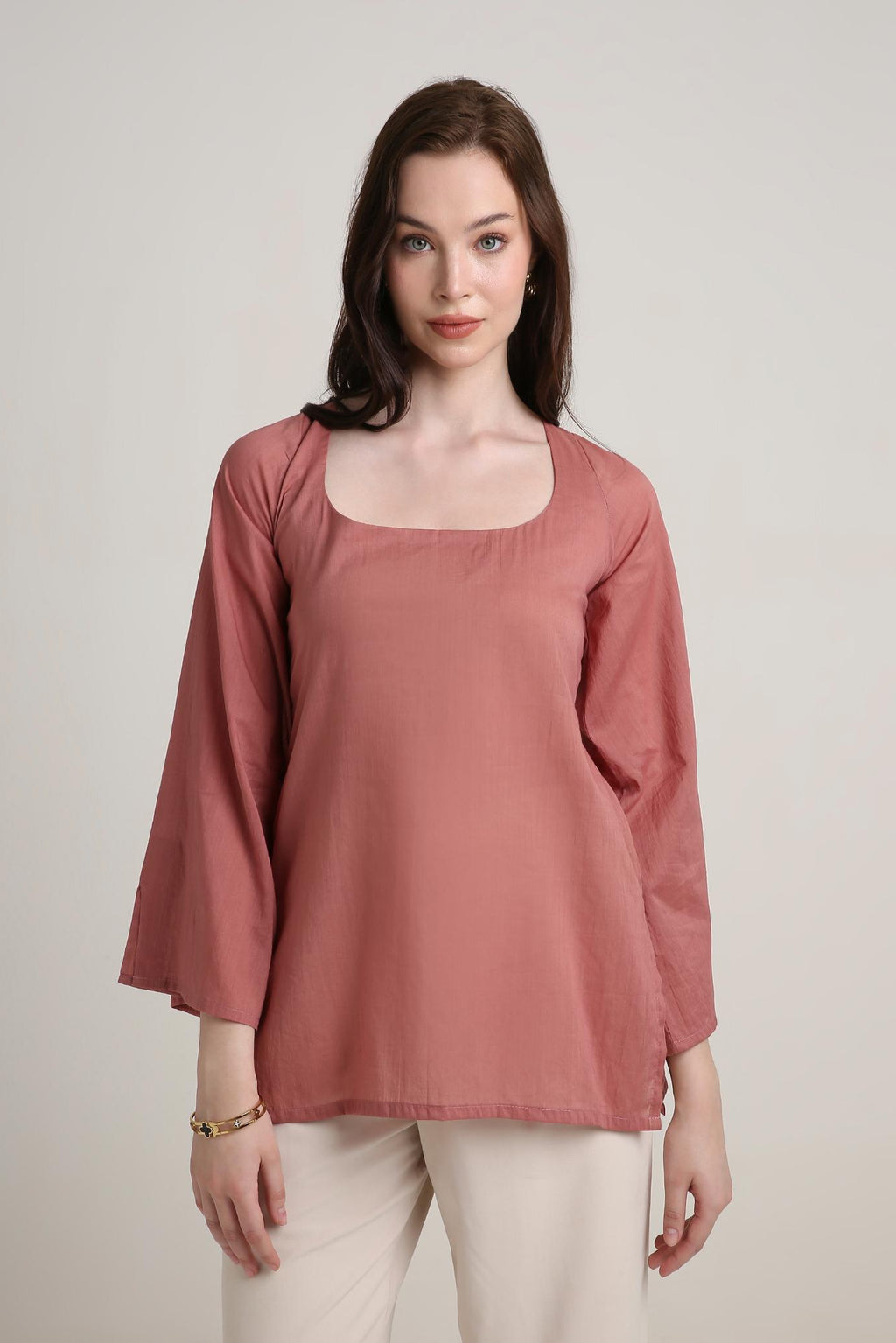 Primrose Bloom Knot Top