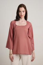 Primrose Bloom Knot Top