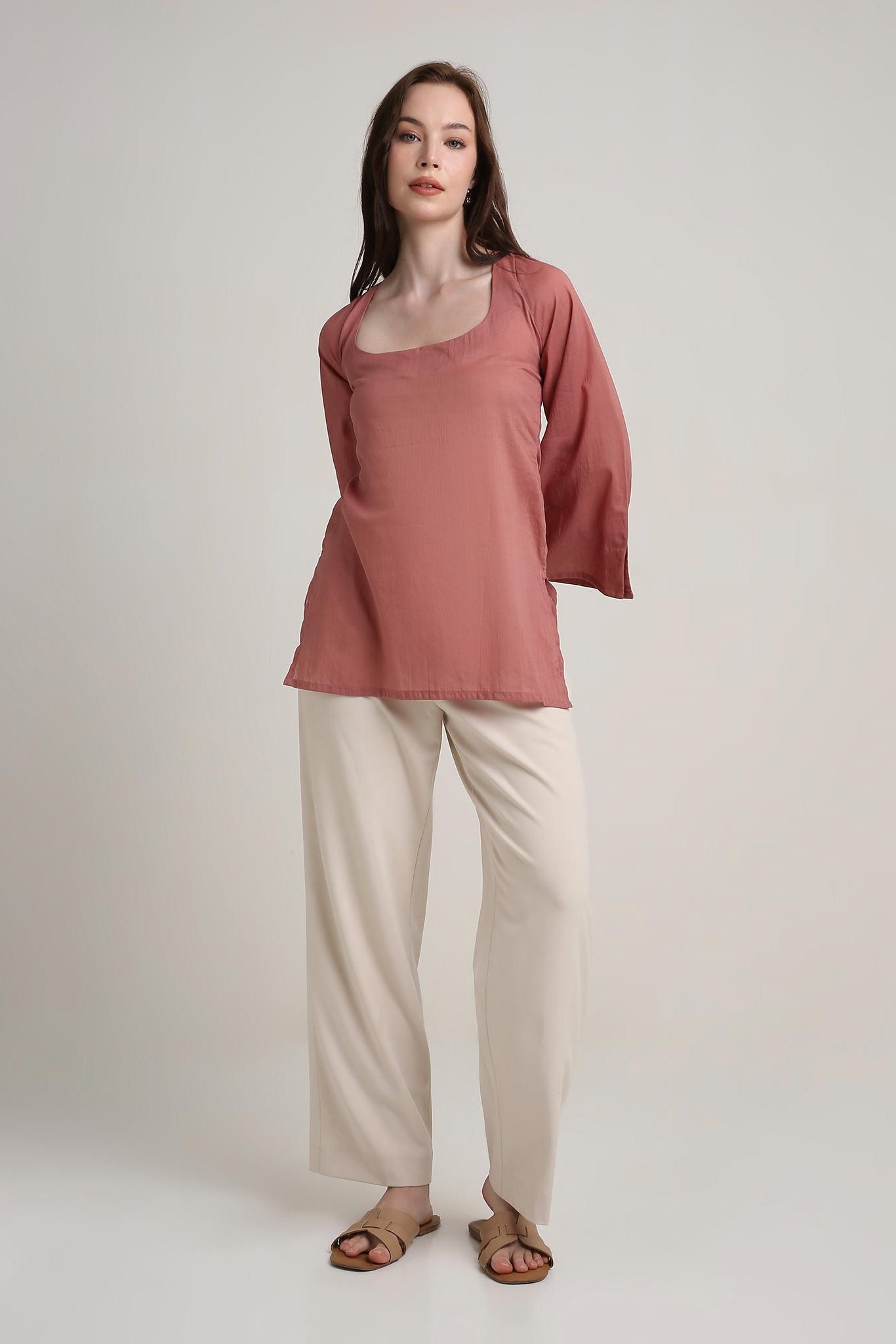 Primrose Bloom Knot Top