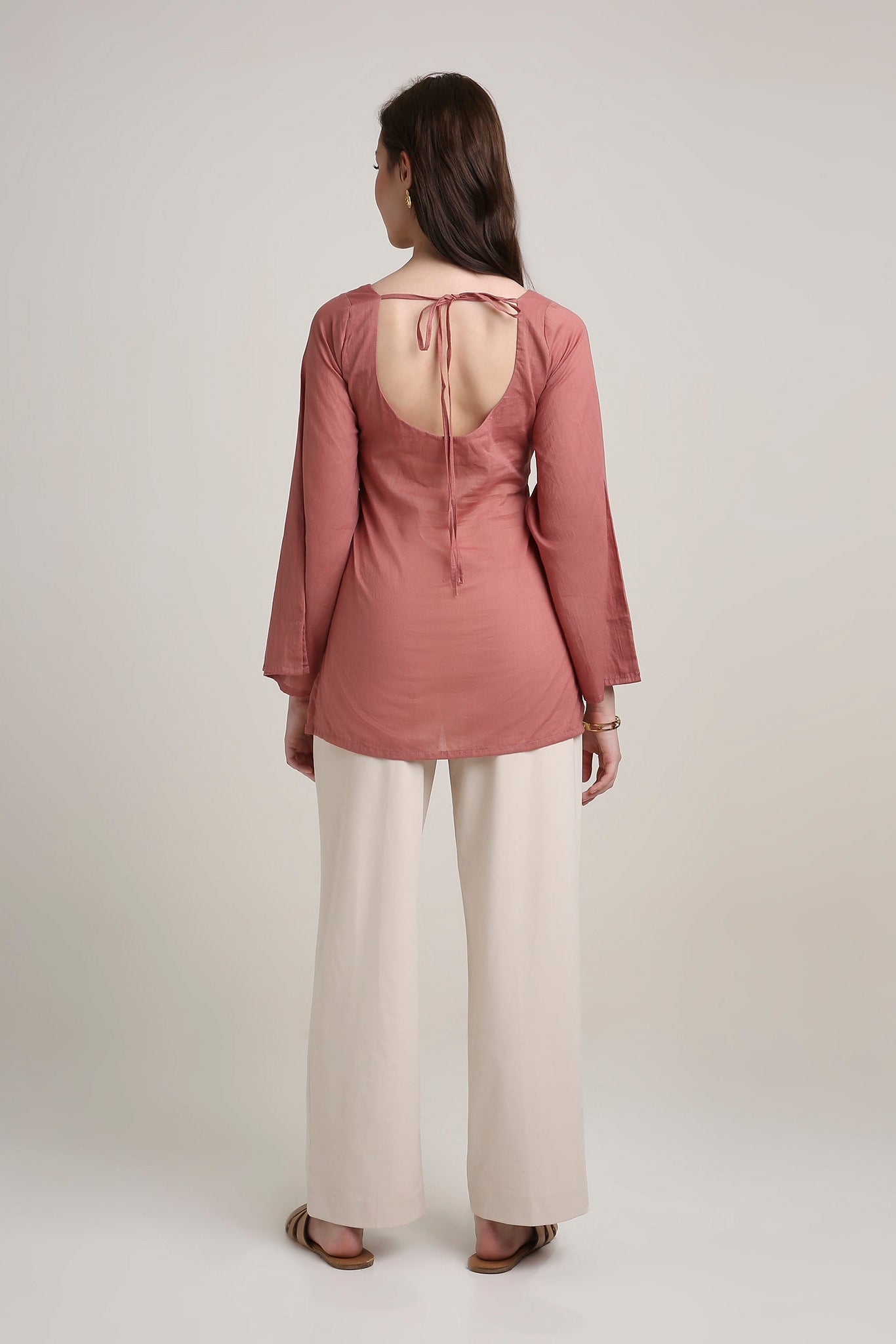 Primrose Bloom Knot Top