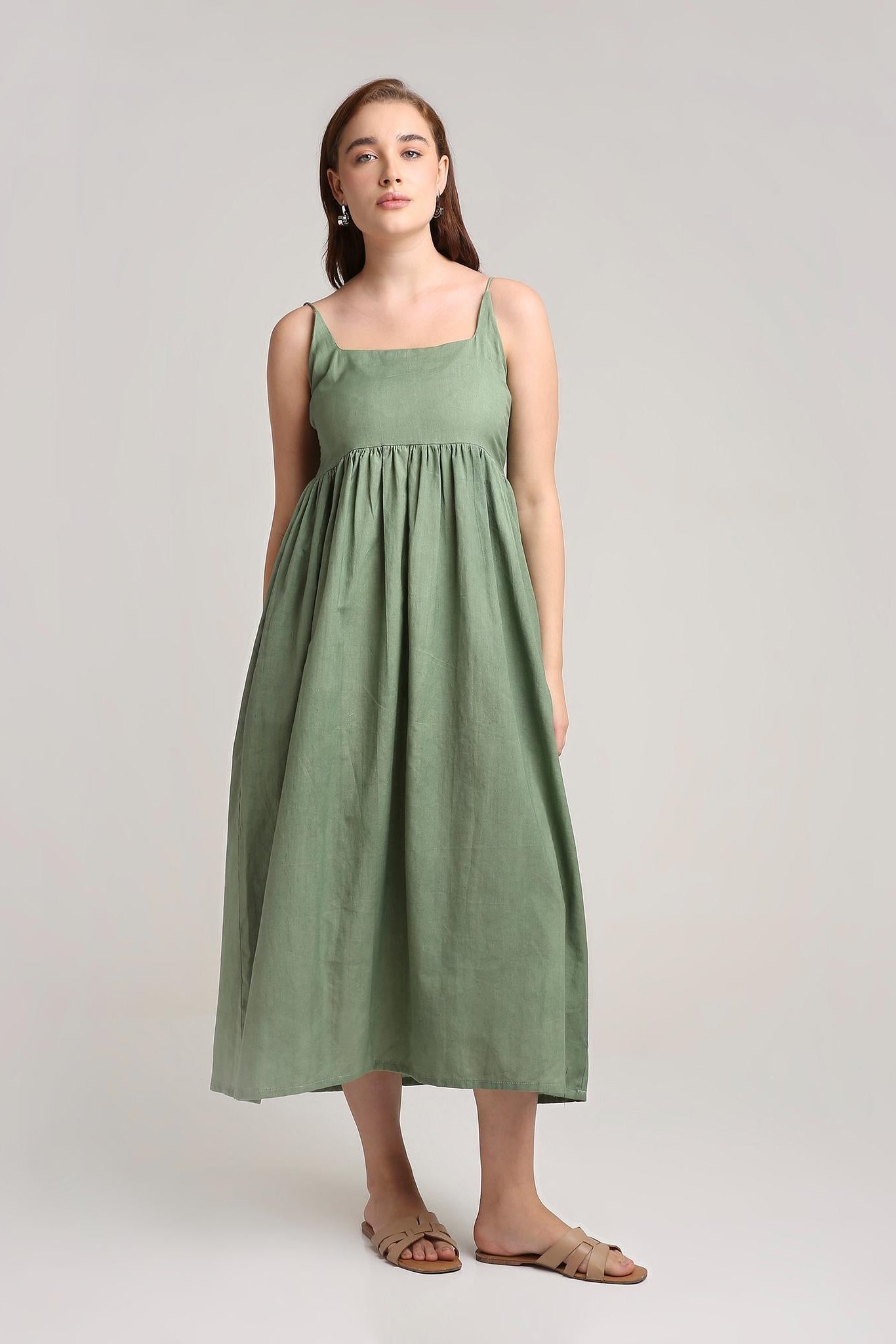 Forest Whisper Maxi Dress